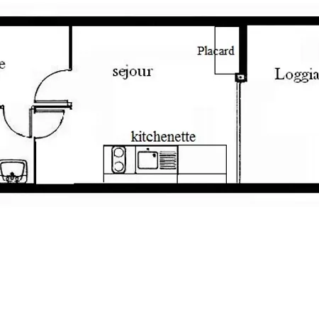 Appartement Sète, 1 Pièce, 4 Personnes - Fr-1-338-74 *